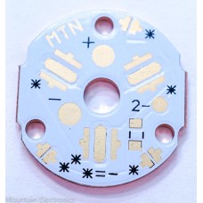 20mm MTN Triple 3535 XP / 219 + 3x XQ-E DTP Copper MCPCB 